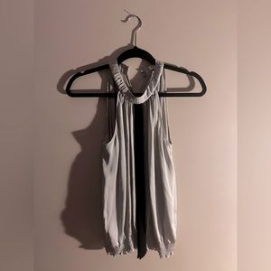 Forever 21 Circa 2008 Unique Silver Blouse